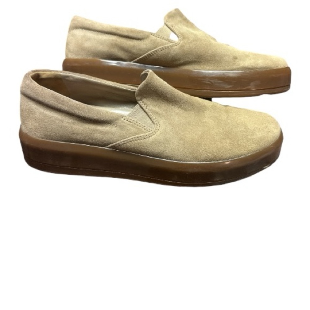 Prada Beige suede Woman's Slip-On Shoes size 7.5